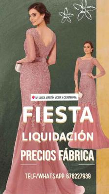 Vestido de fiesta a precio de costo - Venta de liquidación de