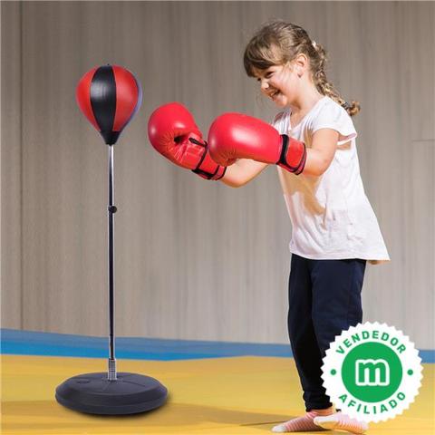 Ejercicios con punching ball de pie