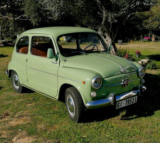 Coches clásicos: Seat 600 D