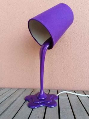 Lámpara De Espejo De Dormitorio Tulipan Color De La Estructura Violeta