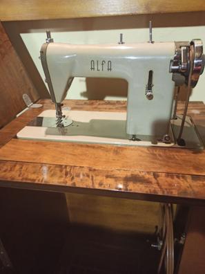 maquina de coser alfa antigua sin mueble no funciona el pedal