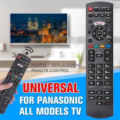  Mando a distancia universal para Panasonic TV Control remoto  funciona para todos los Panasonic Plasma Viera HDTV 3D LCD LED TV :  Electrónica