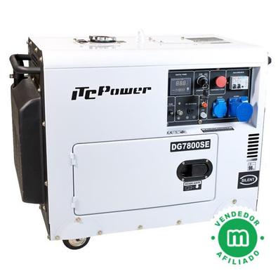 GG7000FE Generador Eléctrico Gasolina ITCPower 5,5Kw