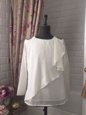 Milanuncios blusa blanca