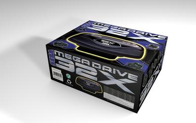 Caja consola Sega Saturn en Cartón resistente de doble onda