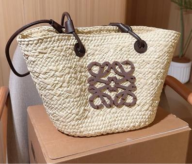 Bolso Rafia Cesta Loewe Precio Bolso Capazo En Hoja De Palma Y