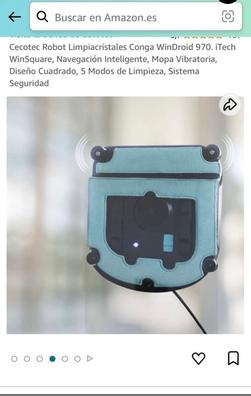 Cecotec Robot Limpiacristales Con App Y Mando A Distancia Windroid 870  Connected T. Navegaci¬ón