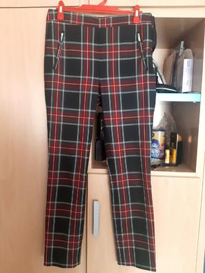 Pantalones cuadros zara mujer hot sale