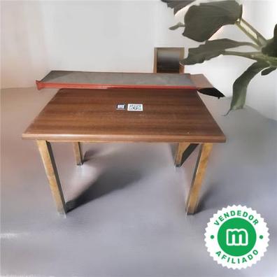 Patas de mesa o banco rectangulares con barra de apoyo para mesa