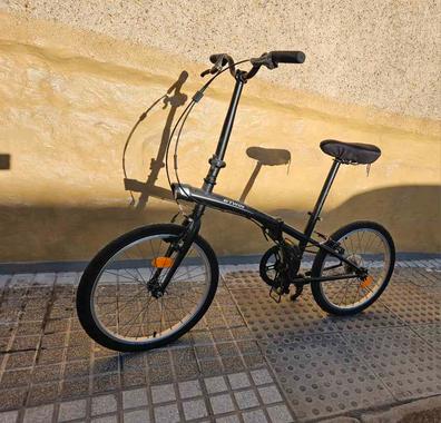 el de la dahon: Remolque para bicicleta con tienda de campaña