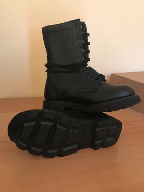 Bota piel negra estilo militar hombre forro pelo de Nifty Numero 40 - Color  NEGRO