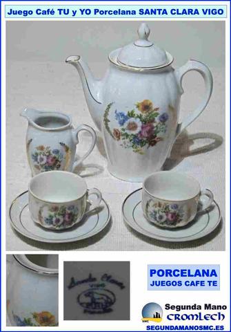 Comprar juego café Santa Clara porcelana Vigo