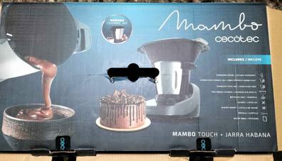 Cecotec Robot de Cocina Multifunción Mambo Touch con Jarra Habana. 1600 W,  37 Funciones, Pantalla Táctil TFT 5 con Recetario Integrado, 3,3 Litros,  APP, Báscula y Jarra de Acero Inox + Habana : : Hogar y cocina