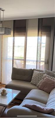 Riel cortina panel japonés de segunda mano por 30 EUR en Purchena en  WALLAPOP