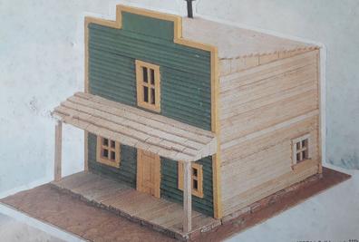 Maquetas de edificios para adultos en madera