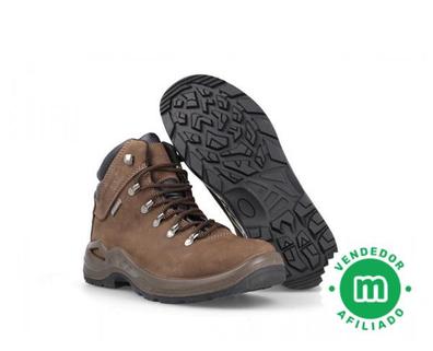 Bota montaña hombre PAREDES Roncesvalles piel nobuck marron waterproof