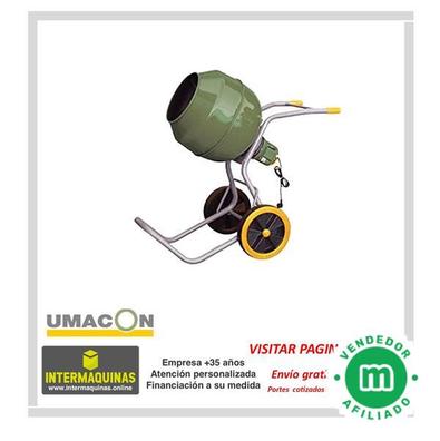 Hormigonera Umacon PRO-90 PLUS Portátil 109L 0,33 HP • Intermaquinas
