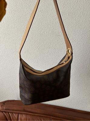 Bolso Tote mujer en lona y piel vacuno color beige - Chess - EL POTRO