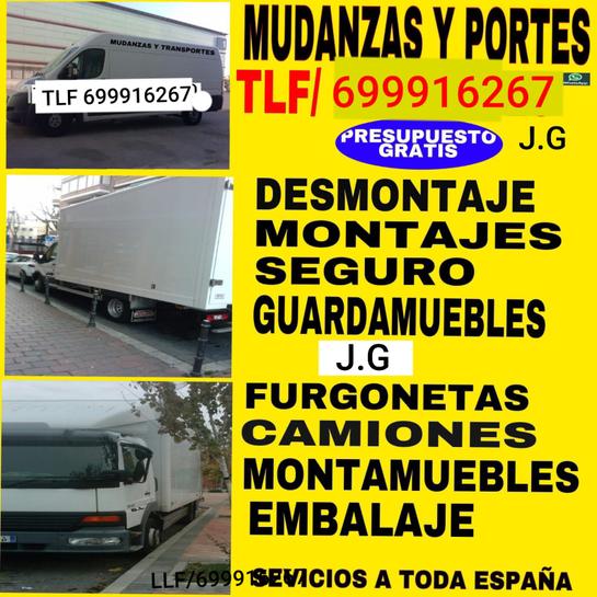 MUDANZAS ECONóMICAS TLF 699916267 PORTES