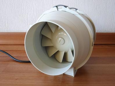 Extractor de ventilador industrial, ventilación silenciosa para baño,  temporizador de funcionamiento, ahorro de energía y silencioso (tamaño : 4