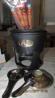 Fondue eléctrica para hacer fondue de queso, kit de fondue de chocolate,  regalo de inauguración de la casa