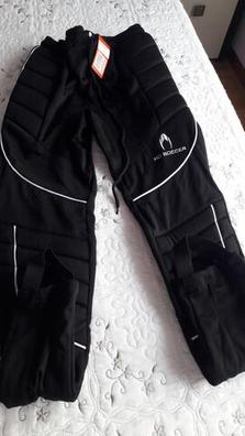 Pantalón de portero de fútbol Niños Kipsta F100 negro