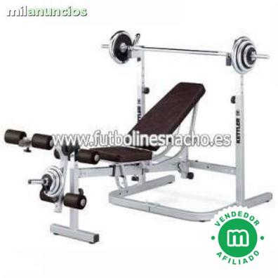 Milanuncios - banco pesas multifuncion musculacion