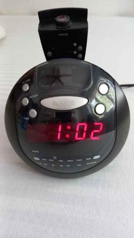 Reloj despertador con proyector al online techo