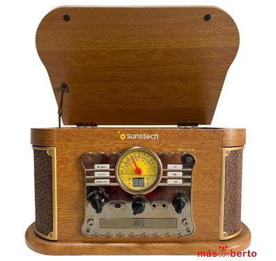 Sunstech pxr3 Tocadiscos 33y 45 rpm de segunda mano Milanuncios