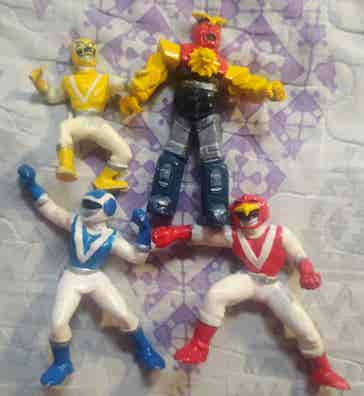 FIGURINE ROBOT POWER Rangers Lost Galaxy EUR 20,00