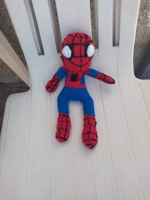 Muñeco Spiderman Spider Man crochet en algodón azul rojo personaje de  superhéroe -  España