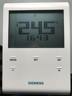 Termostato Ambiente Digital Siemens Calefacción RDH.10