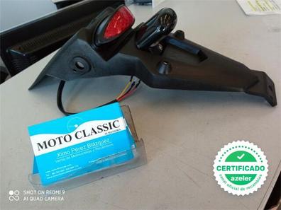 Portamatriculas Moto Porta Placa Matricula soporte universal alojamiento  luz