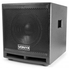 Subwoofer activo de 10” con bluetooth y DSP de 100 W biamplificado 4 Ω