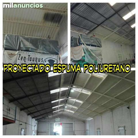 Aislamiento con Poliuretano Proyectado en Algeciras