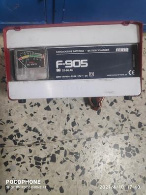 Cargador de Baterias Coche, Motos,Furgonetas Ferve F806