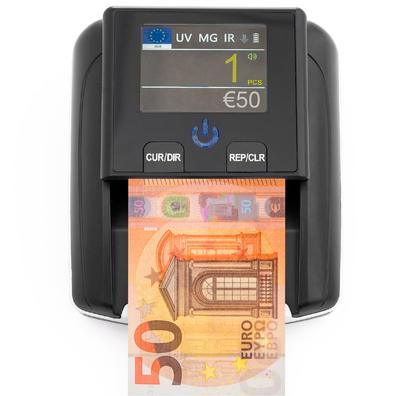 2 X Detector billetes falsos con pilas gran modelo deteccion billetes falsos  deteccion falsas monedas detector billetes falsos