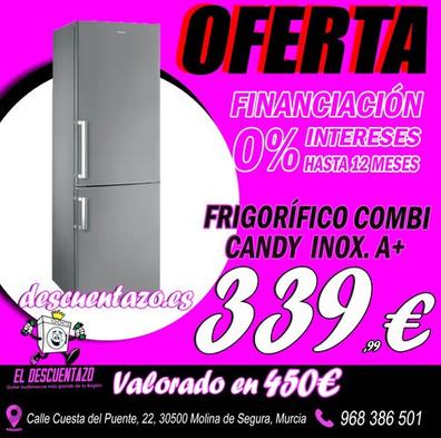 Candy Nevera Combi No Frost CCE3T618FW Transparente