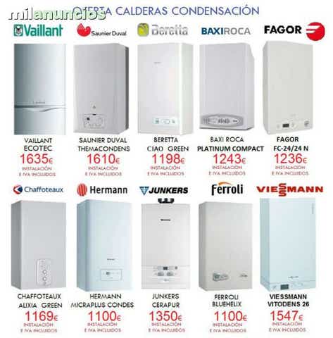 Milanuncios - Calderas de condensacion nuevas
