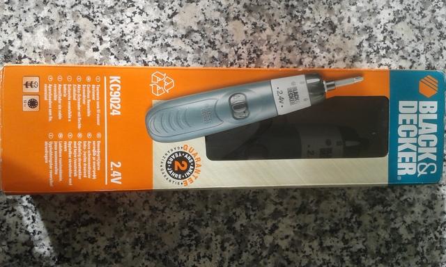 Atornillador Electrico BaterÃa Para Atornillador Black Decker V