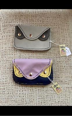 Cartera de cuero hecha a mano Moda y complementos de segunda mano