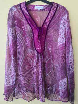 Blusa seda Camisas y blusas de de segunda mano en Málaga | Milanuncios