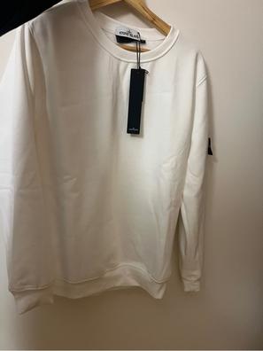 Sudadera stone island online blanca