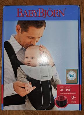 Portabebés para recién nacidos a niños pequeños, mochila portabebés frontal  y trasera para llevar azul oscuro