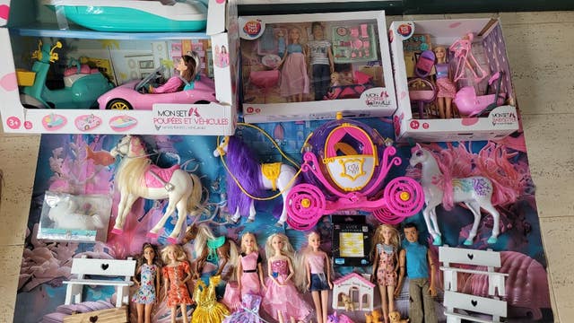 Milanuncios - Lote Barbie XXL - Muñecas, coche, barco