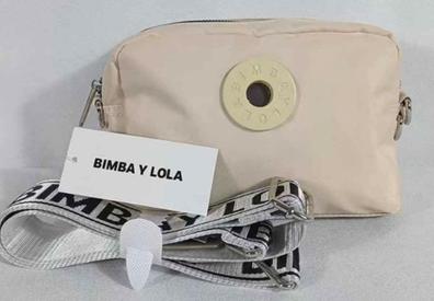 Bimba Y Lola Bolso De Mujer De Hombro Único - Correas Rosas - Etiqueta  Plateada