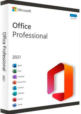 Microsoft office 2021 professional plus pc de segunda mano | Milanuncios