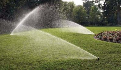 Aspersor de césped de jardín, rotación de 90°-180° -360°, sistema de riego  automático, aspersor de jardín ajustable para césped al aire libre, jardín