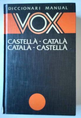 DICCIONARI CASTELLÀ-CATALÀ, DICCIONARIO CATALÁN-CASTELLANO VOX BIBLIOGRAF