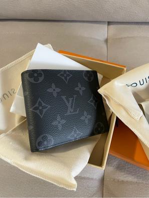 Las mejores ofertas en Carteras para hombres Louis Vuitton Negro